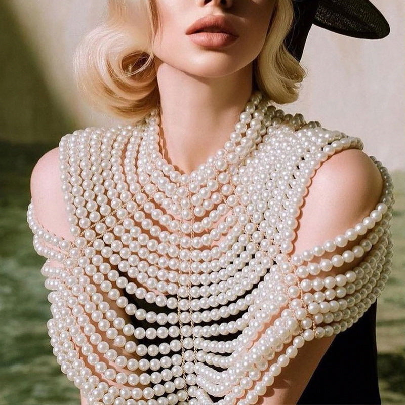 Luxury Pearl Cloak