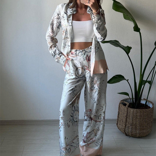 Aura Printed Coord Set