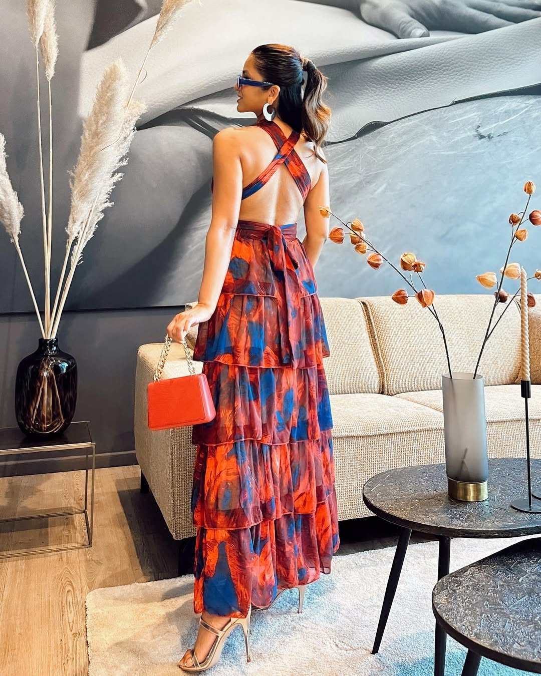 Cayman tye-dye Maxi Dress