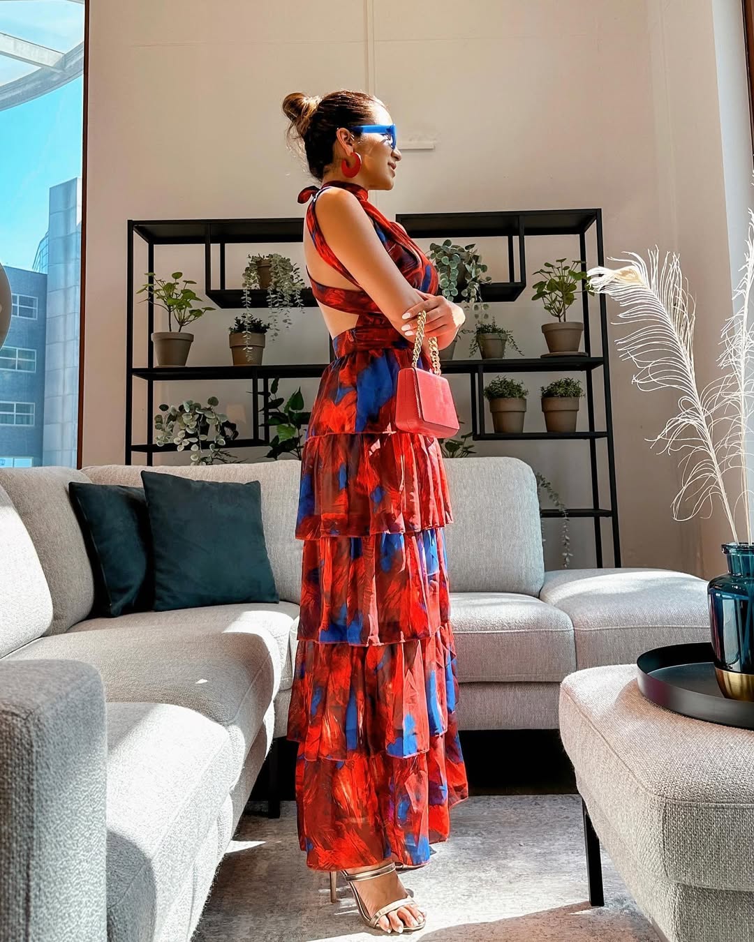 Cayman tye-dye Maxi Dress