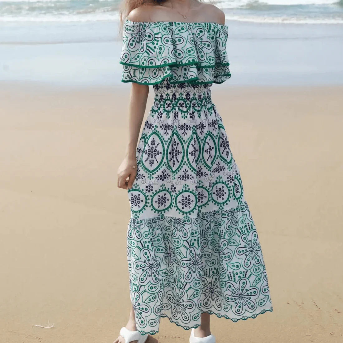 Susan Summer long Midi Dress