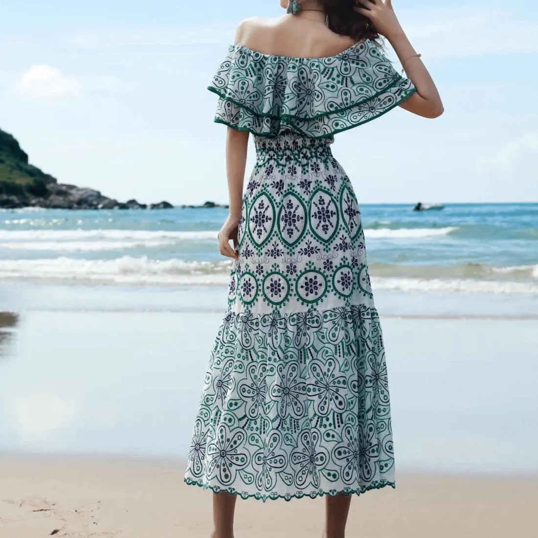 Susan Summer long Midi Dress