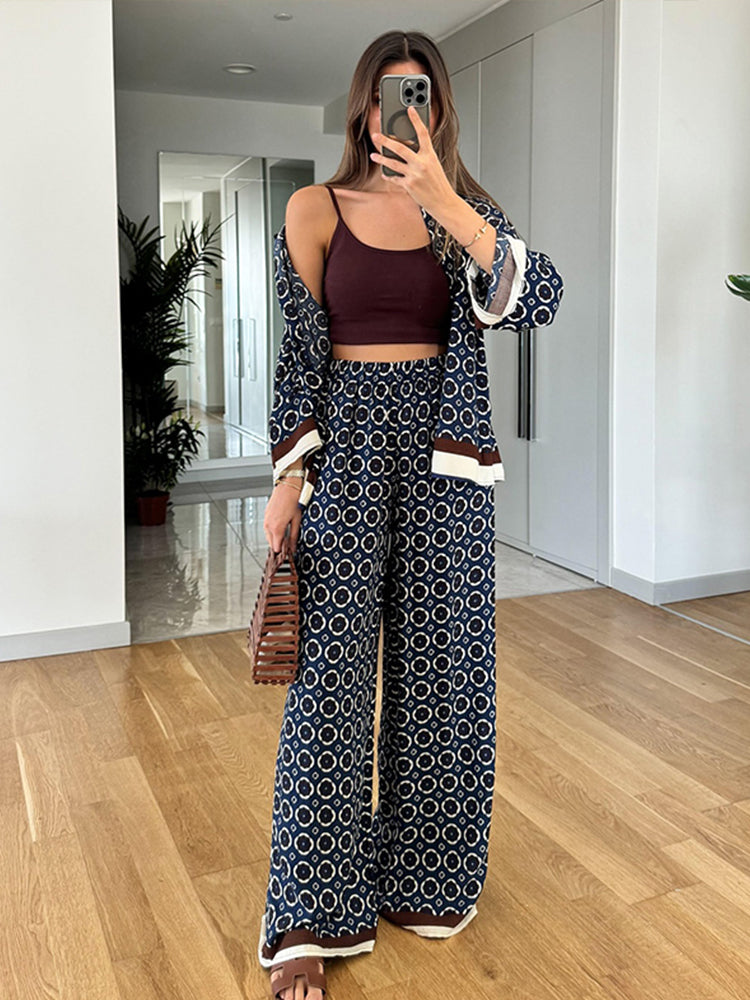 Pretzel Printed Coord Set