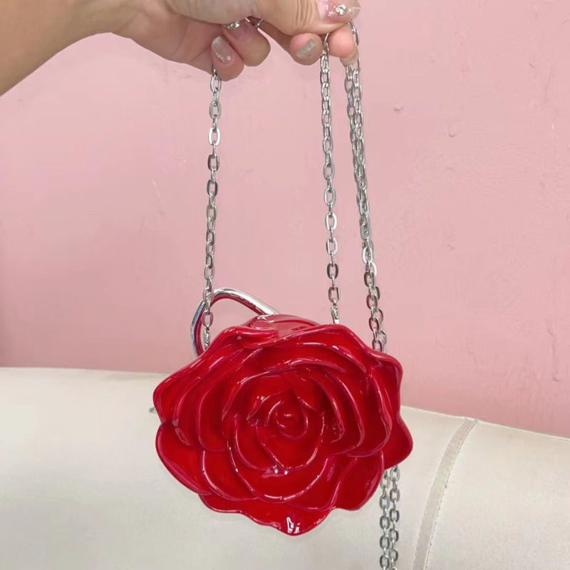 3D Rose Clutch