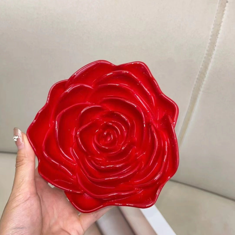 3D Rose Clutch