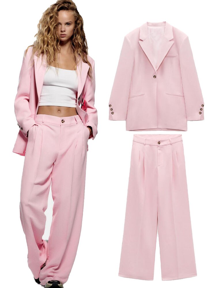 Natalie Blazer and Pant Set